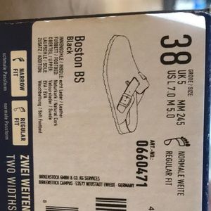 Birkenstock Boston Black Clogs